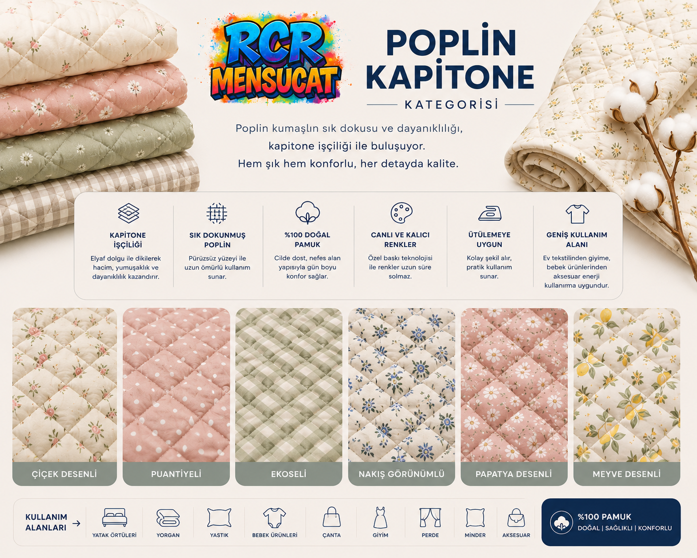 Poplin kapitöne